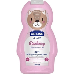 On line le petit 3v1 šampon mycí a sprchový gel Marshmallow 350 ml