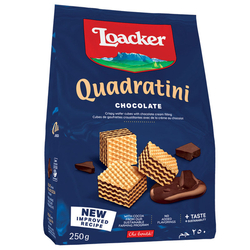 Loacker Quadratini CHOCOLATE oplatky 250 g