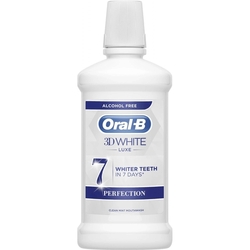 Oral-B Ústní voda 3D White Luxe Perfection bez alkoholu 500 ml