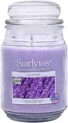 Starlytes Lavender vonná svíčka ve skleněné dóze 510g