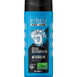 Elkos Men DEEP CLEANSE 5v1 sprchový gel s aktivním uhlím 300ml