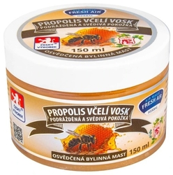 Království bylin osvědčená bylinná mast Propolis včelí vosk 150 ml