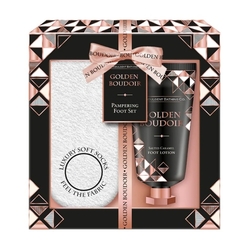 Golden Boudior Salted Caramel Pampering foot Set