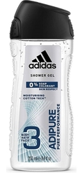 Adidas Men Adipure 3v1 sprchový gel 250 ml
