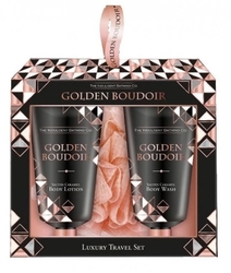 Golden Boudior Luxusní cestovní set, Slaný karamel