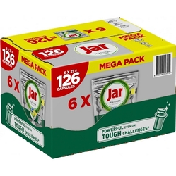 Jar Tablety do myčky Platinum Lemon 126 ks (6x21ks)