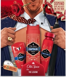 OLD SPICE Captain domino (stick 50ml + deo sprej 150ml + SG 250ml)