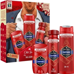 OLD SPICE Captain domino (stick 50ml + deo sprej 150ml + SG 250ml)