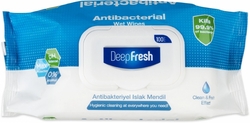 Deep Fresh Ubrousky antibakteriální 100 ks