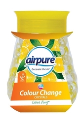 Airpure Colour Change Citrus Zing vonné svítící krystaly 300g