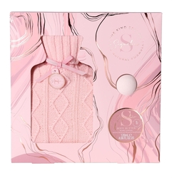 The Kind Edit Co. Signature Hot Water Bottle Set - Bath Fizzer, Body Butter