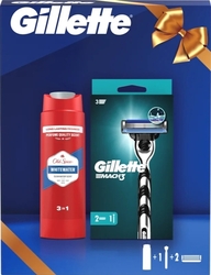 GILLETTE MACH3 (strojek + 2NH + Old Spice SG 250ml)