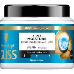 Gliss Moisture hydratační posilující maska pro normální až suché vlasy 400 ml