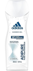 Adidas sprchový gel Adipure Moisturising Cotton Tech Woman 250ml