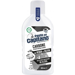 Pasta del Capitano Carbone s aktivním uhlím a šalvějí 400 ml