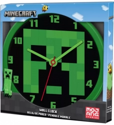 Hodiny nástěnné Minecraft 24cm